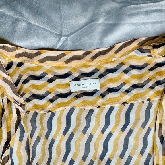 Dries Van Noten Oversize Silk Shirt - Picture 3 of 7